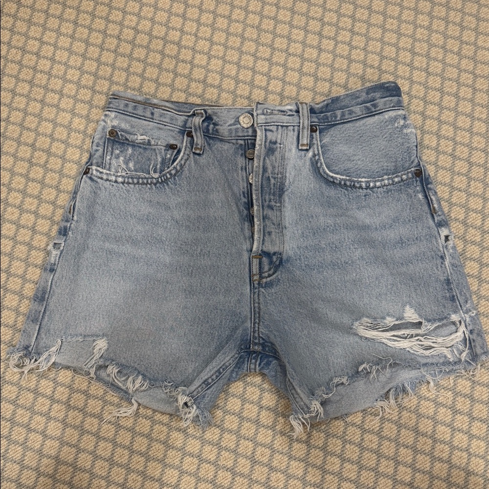 AGolde Riley Short in color Groove - size 27